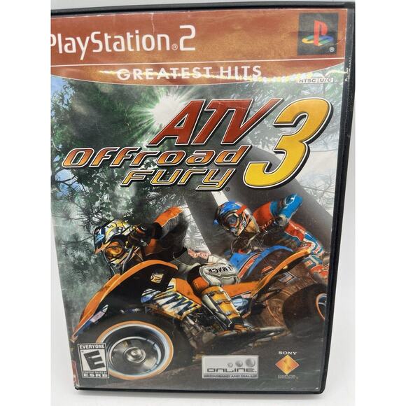 PS2 ATV Offroad Fury 3 (Sony PlayStation 2, 2004) Complete CIB Tested EXC 🚚💨 - Picture 2 of 8